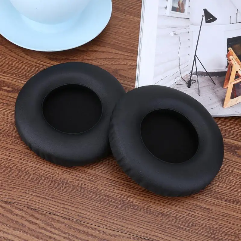 Пара амбушюры наушников подушки черный Замена уха Pad подушечки для AKG K550 K551 K553
