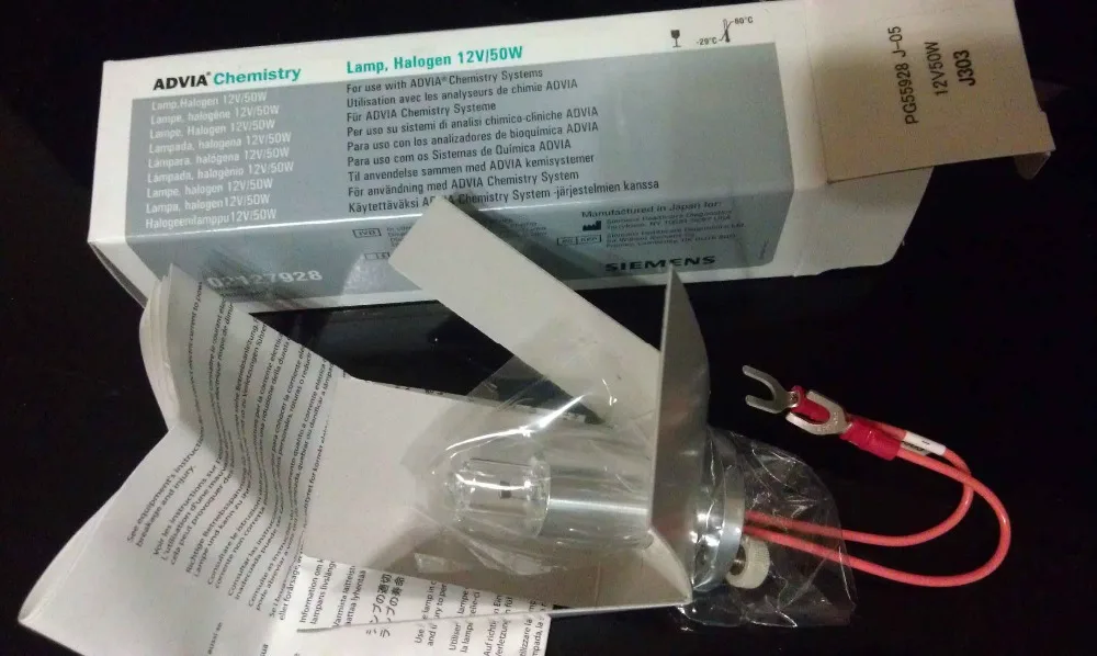 

Sysmex Lamp 12V-50W (PN:073-0099-01), химический анализатор BM6010C Новый