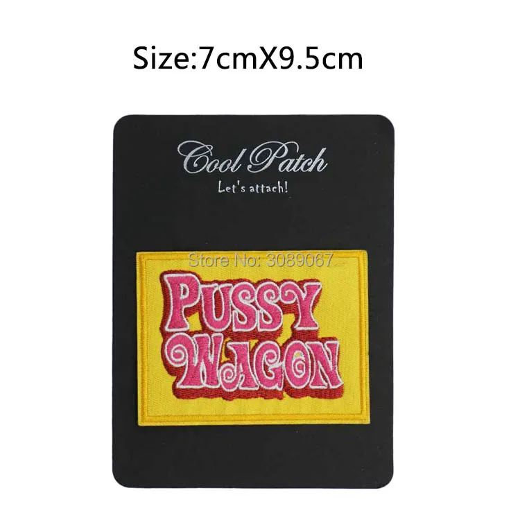 3 74 &quotигрушка PUSSY WAGON из фильме Убить Билла Prop ТВ серии фильмов Форма Аппликация в