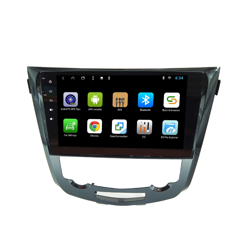 YAZH 2 Din Gps навигация Android Автомагнитола стерео для Nissan Qashqai X trail 2013 2014 2015 2016 2017 8