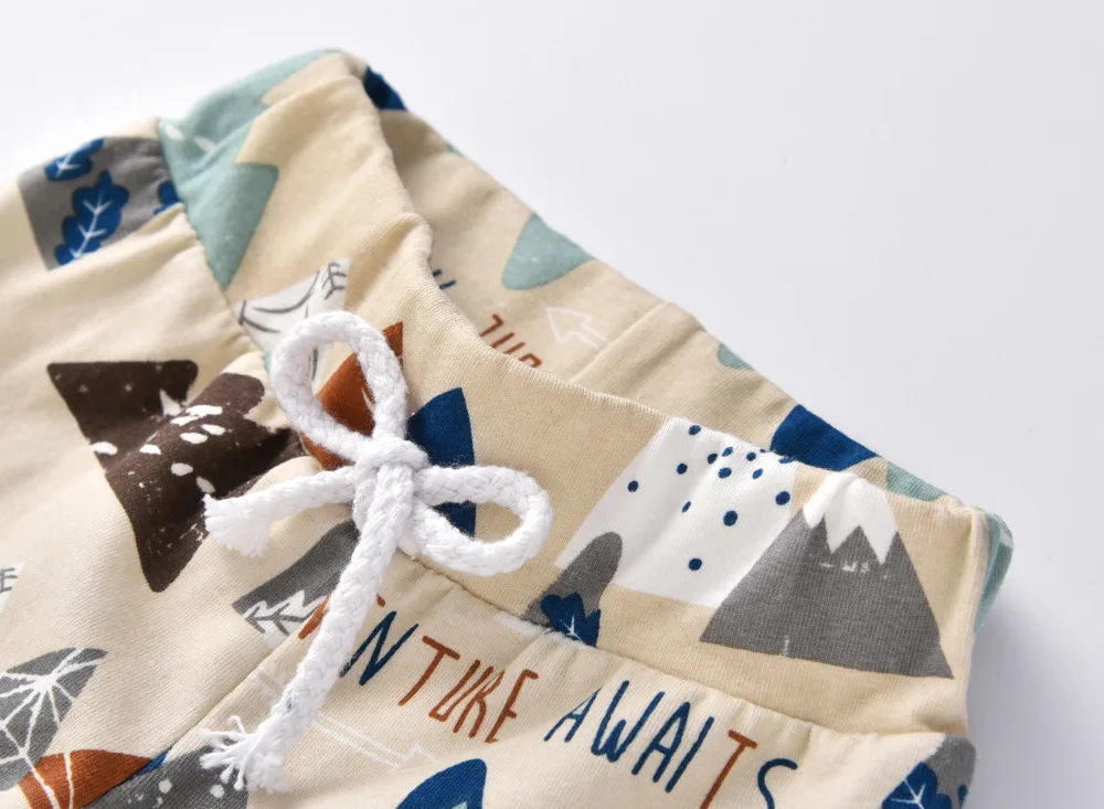 Осень 2020 стильный комплект одежды для маленьких мальчиков и девочек топ с