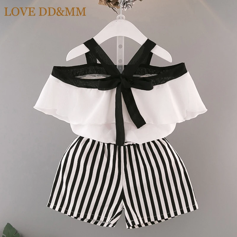 Комплекты одежды для девочек LOVE DD &amp MM летняя женская шифоновая рубашка с