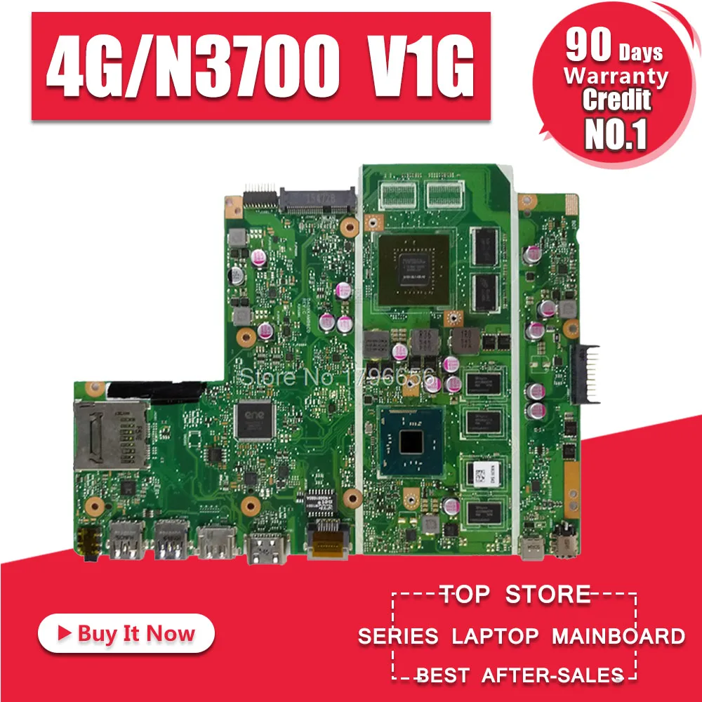 X540SC MB._ 4G RAM /N3700 90NB0B20 R00020 материнская плата для For Asus X540S ноутбука|Материнские платы|
