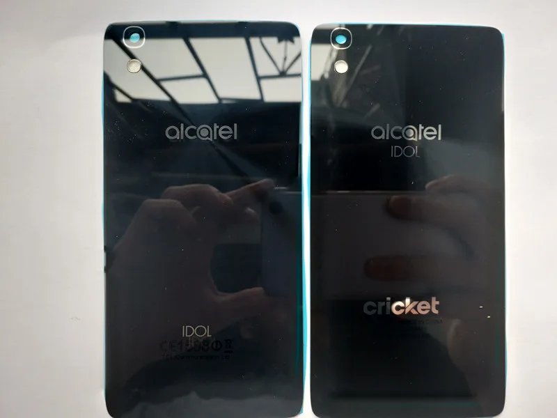 Новый стеклянный чехол для задней крышки батареи Alcatel Onetouch Idol 4 OT 6055 OT6055 OT6055K 6055U с