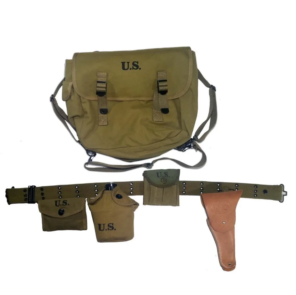 Военный Спецназ времен 2 мировой войны M36 рюкзак ранец 1911 кобура пояс военный