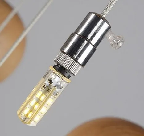 Скандинавское Дерево Искусство круглый шар Droplight современные светодиодные