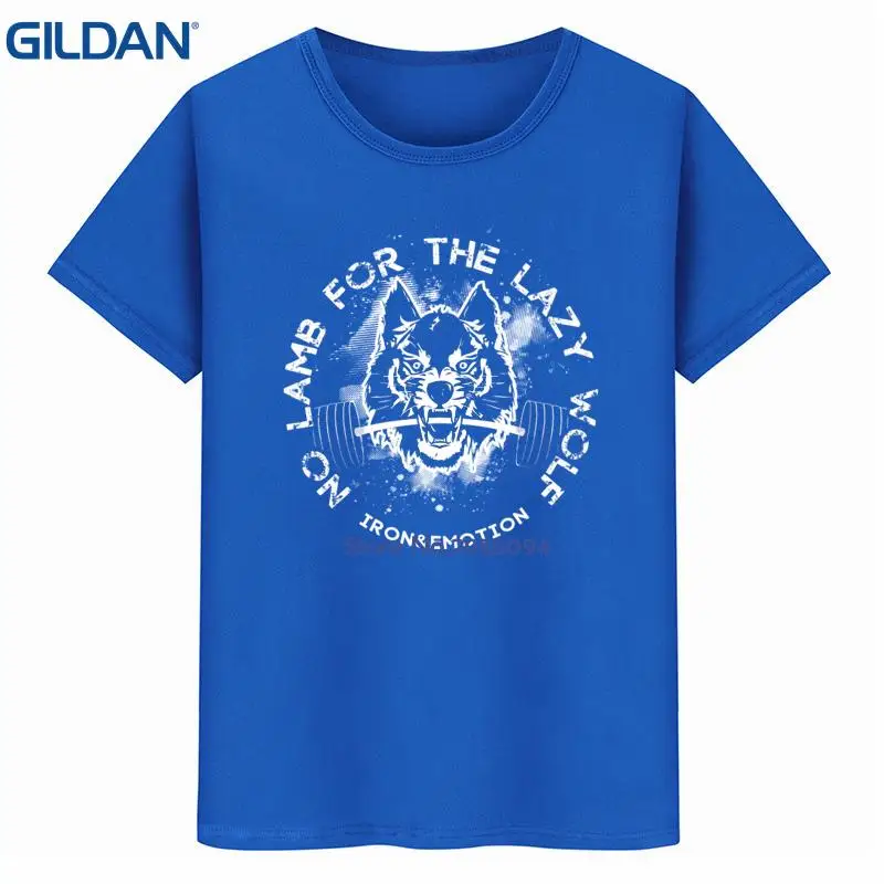 Fit свободного покроя футболки сплошной цвет эмоции голодный волк о-образным