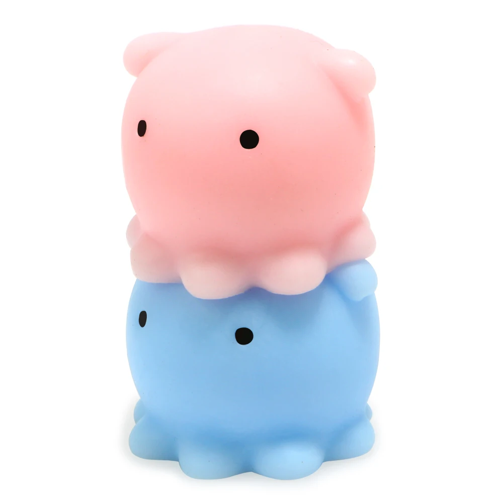 1 шт. новый оригинальный японский Осьминог Моти игрушка пищалка каваи декомпресс