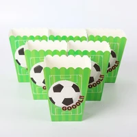 30pclot soccer popcorn kids boys birthday party supplies baby shower football candy gift box party supplies for kids