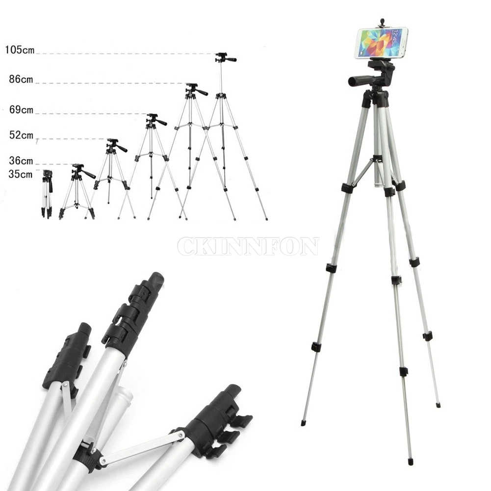 

DHL 30PCS Universal Professional Ball Head Travel Tripod For Camera Canon Nikon Phone