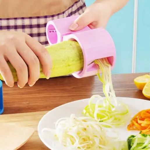 Овощной спиральный бритвенный резак лапша из цуккини Паста спагетти