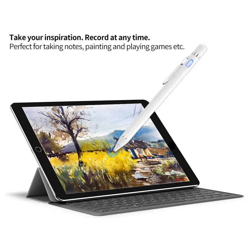 Для Apple Pencil, Dewang активный емкостный стилус-карандаш, цифровая ручка, точная чувствительность, тонкая точка для Apple Ipad