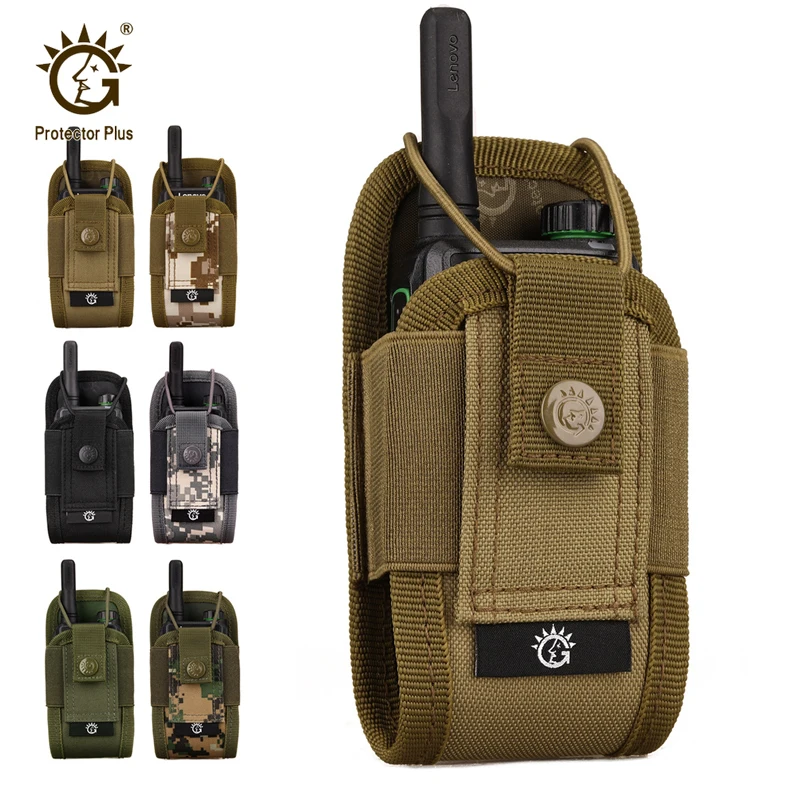 Тактическая портативная рация сумка для мужчин Molle поясная сумка камуфляжная сумка для телефона износостойкая спортивная сумка для альпинизма 6 цветов