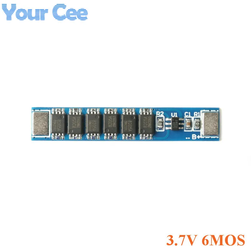 1S 3 7 В 3MOS 4MOS 6MOS 18650 Защитная плата для литиевых батарей Li Ion PCB PCM BMS зарядное