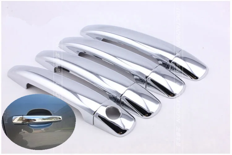 FUNDUOO для CITROEN C4 PICASSO C6 PEUGEOT 207 308 407 хромированная крышка дверной ручки отделка