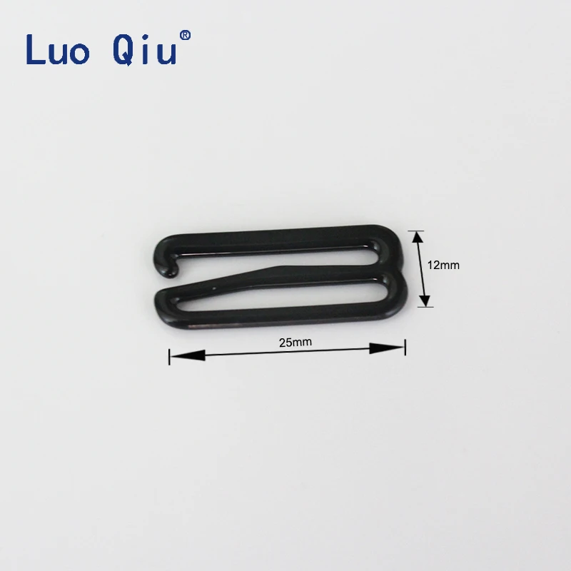 Высококачественные металлические зажимы Luo Qiu 30 шт./лот 25 мм черного цвета с