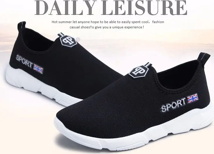 ONKE Promotion Men Running Shoe Breathable Mesh Sock Sneakers Man Slip On Plat Trainers Size 38-44 Sport Shoes sapatilhas mulher | Спорт и