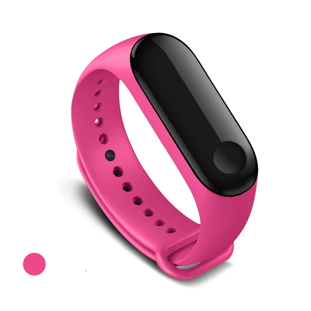 Браслет для Xiaomi Mi Band 3 спортивный ремешок часы силиконовый xiaomi mi band аксессуары