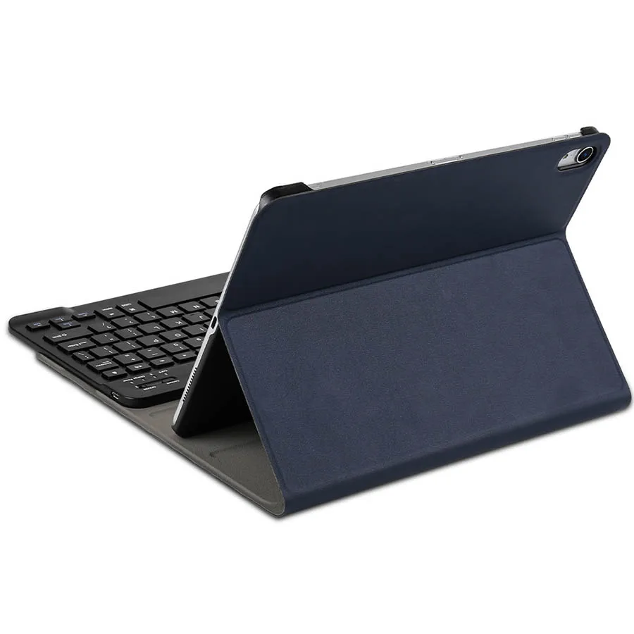 Bluetooth клавиатура для iPad Pro 11 дюймов «2 в 1» из искусственной кожи на магните Чехол Съемный Беспроводная клавиатура-Чехол