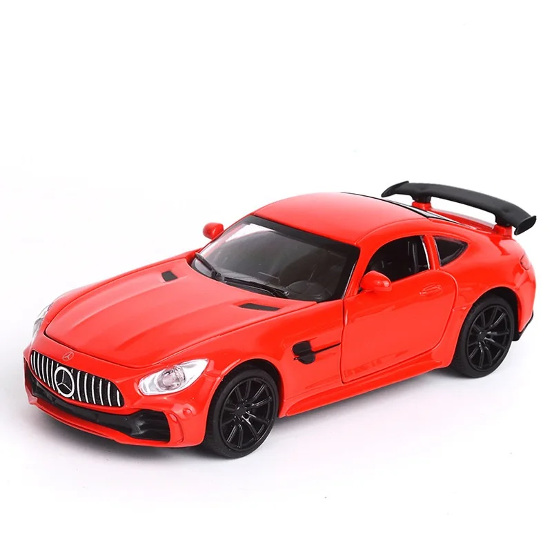 1:32 моделирование для Benz AMG GT сплав спортивная модель автомобиля с оттягиванием и