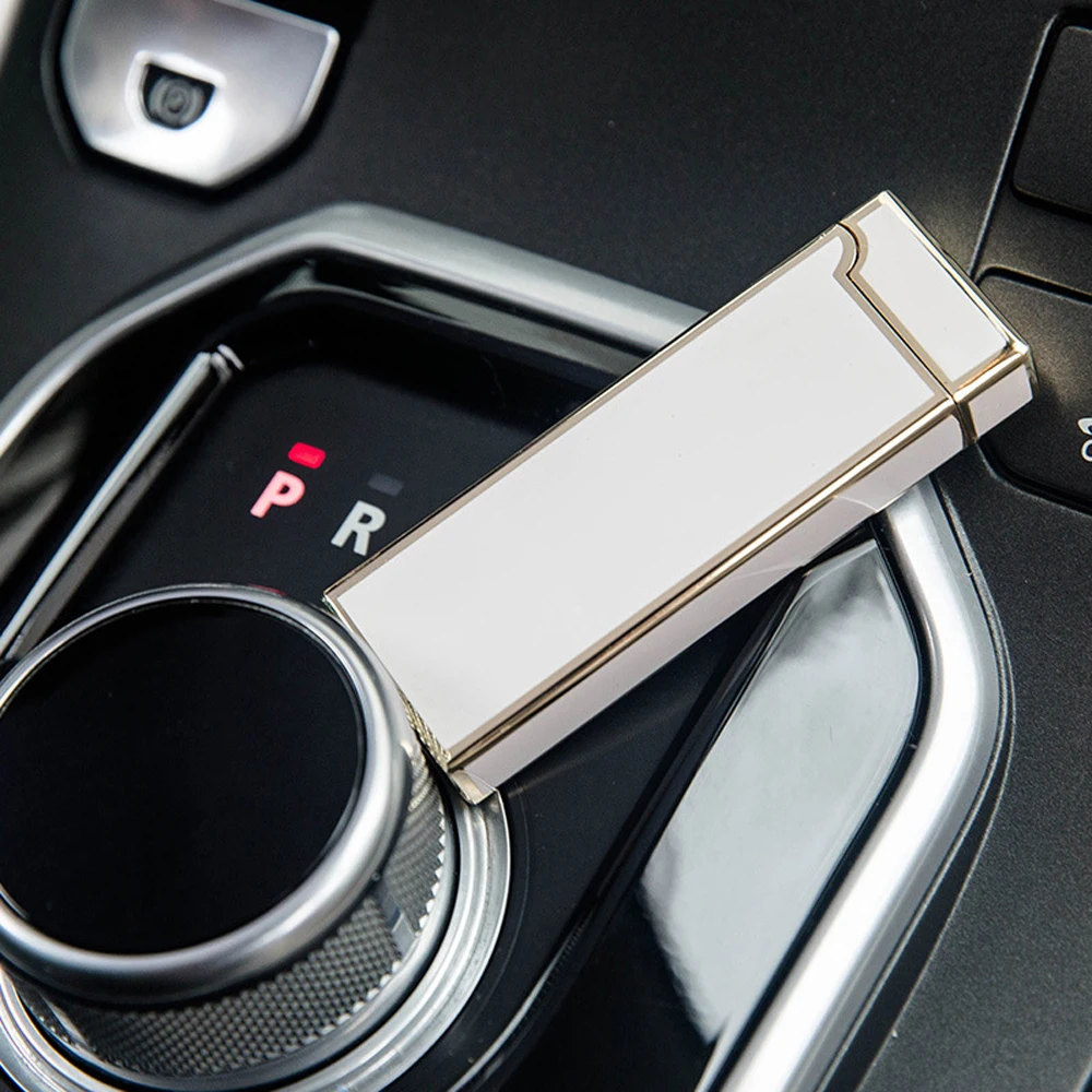 Ультратонкая импульсная дуговая зажигалка металлическая новинка USB Зажигалка