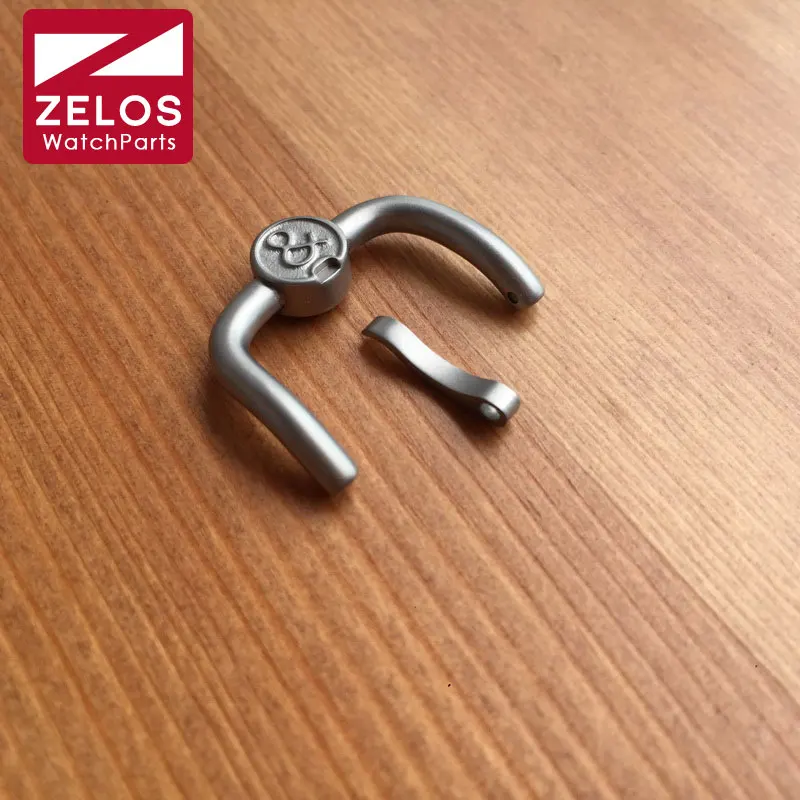 18mm matte Titanium color BR watch buckle/clasp for Bell ross watch band/strap