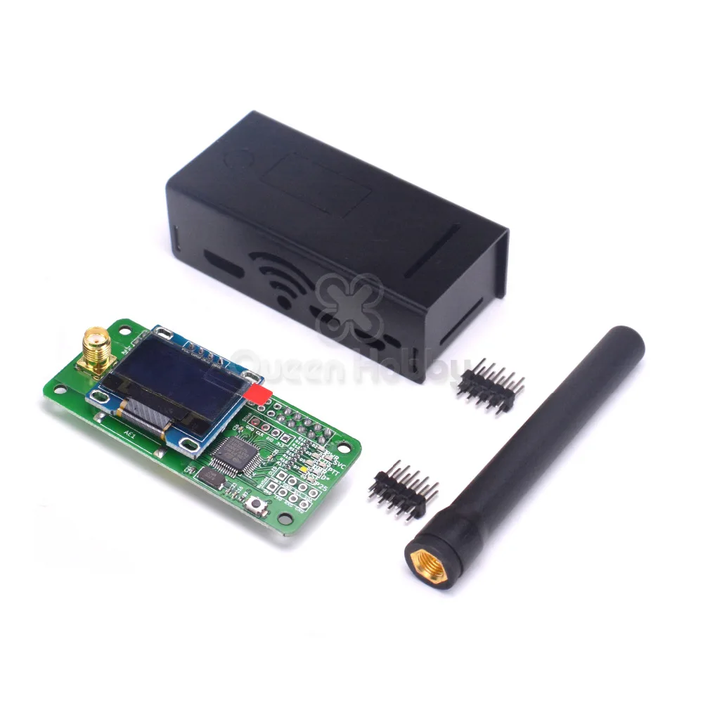 UHF & VHF антенна + алюминиевый корпус ммdvm точка доступа поддержка P25 DMR YSF для raspberry