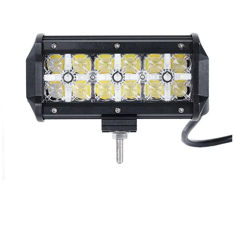 SOLICHT 10x 7D 7-дюймовый светодиодный светильник бар + DRL точечный прожектор 60 Вт