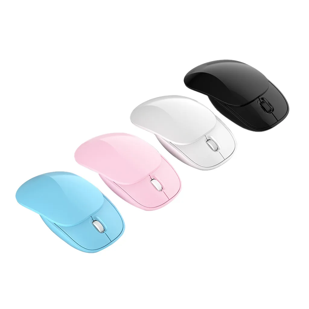 CARPRIE 4 цвета на выбор 2,4 ГГц Беспроводная мышь раздвижная крышка эргономичная Беспроводная мини мышь игровая мышь для ноутбука ноутбук 90523