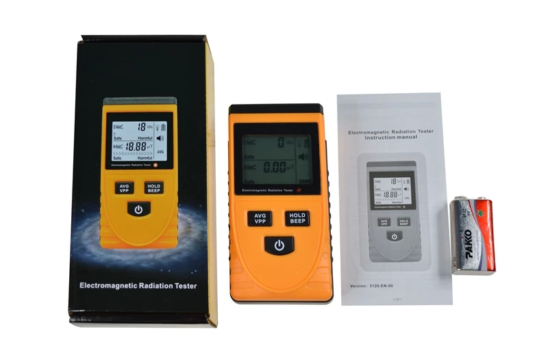 Цифровой ЖК детектор излучений электромагнитный Дозиметр|lcd thermometer|lcd i2clcd 17 inch