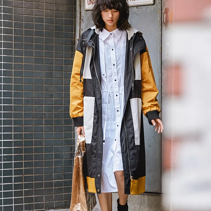 NANASTYLE 2018 демисезонный модные повседневное тренчи для женщин брюки карго цвет