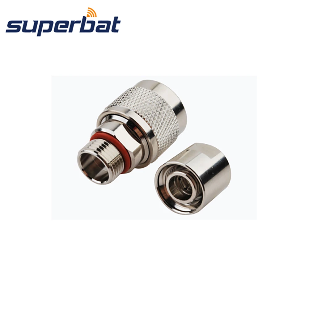 Superbat N штепсельная вилка с зажимом для гофрированной меди 1/4 &quotкабель прямой