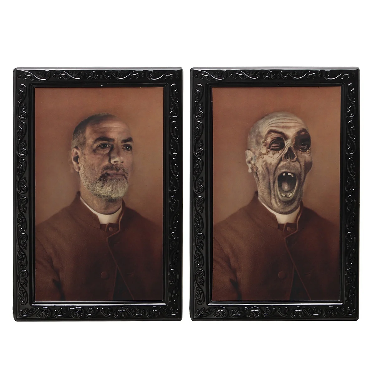 Призрачная рамка Хэллоуин ужас вечерние морфные фото Spooky 3D дом Lenticular