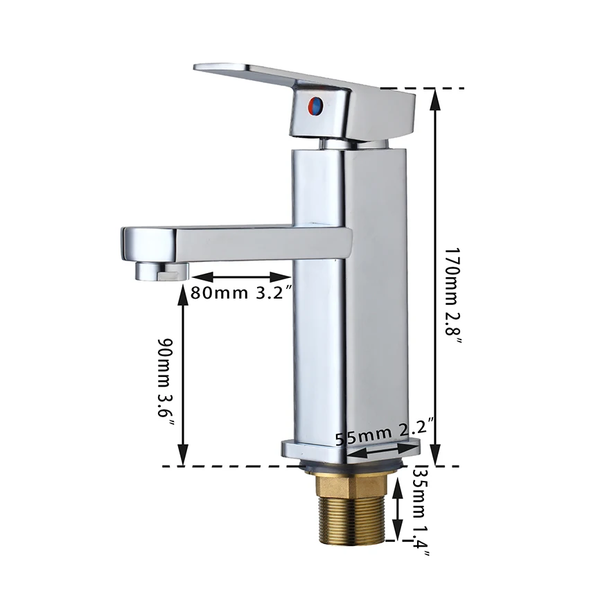Новый водопад KEMAIDI RU современный кран для раковины в ванной медный смеситель воды