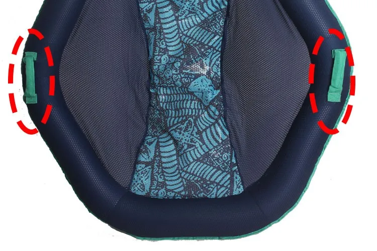 90 см надувные плавающей строки воды диван пвх пляжные бассейн спасательный