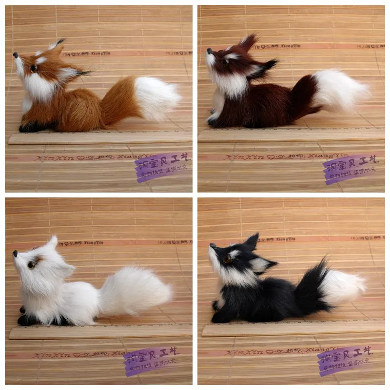 4 шт./партия куклы из полиэтилена 15x6x7 см|doll gift|fox dollfox toy |