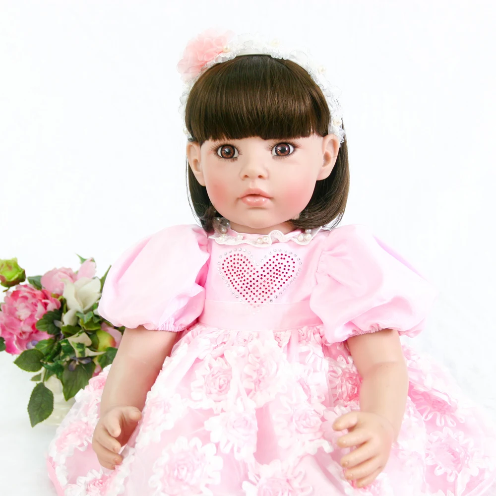 Bebe Reborn Baby Doll little gir модные куклы принцессы для новорожденных детские игрушки