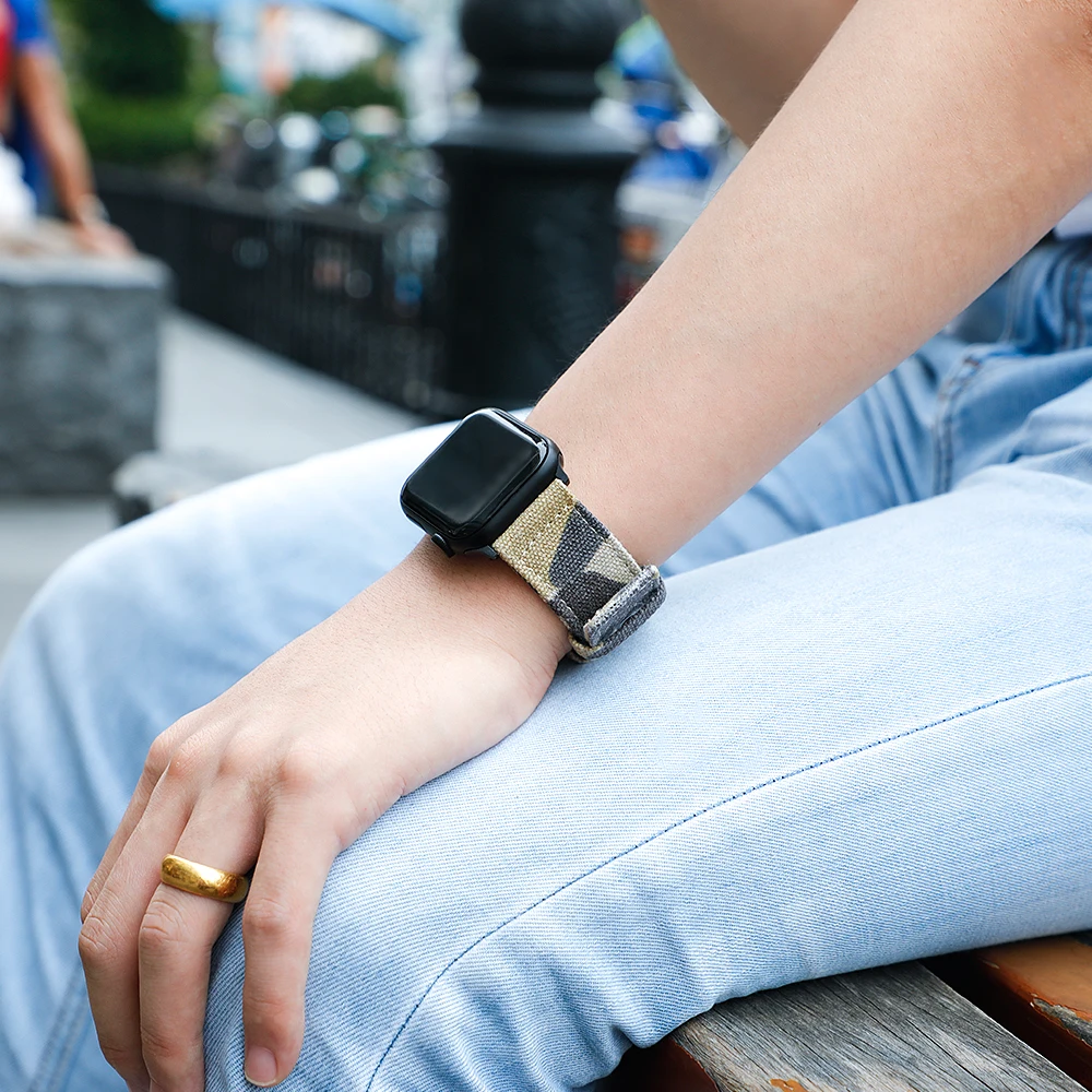 Спортивный нейлоновый ремешок для apple watch, ремешок для apple watch 5, 4, ремешок 44 мм, 40 мм, iwatch, ремешок 42 мм, 38 мм, браслет correa pulseira, ремешок для часов