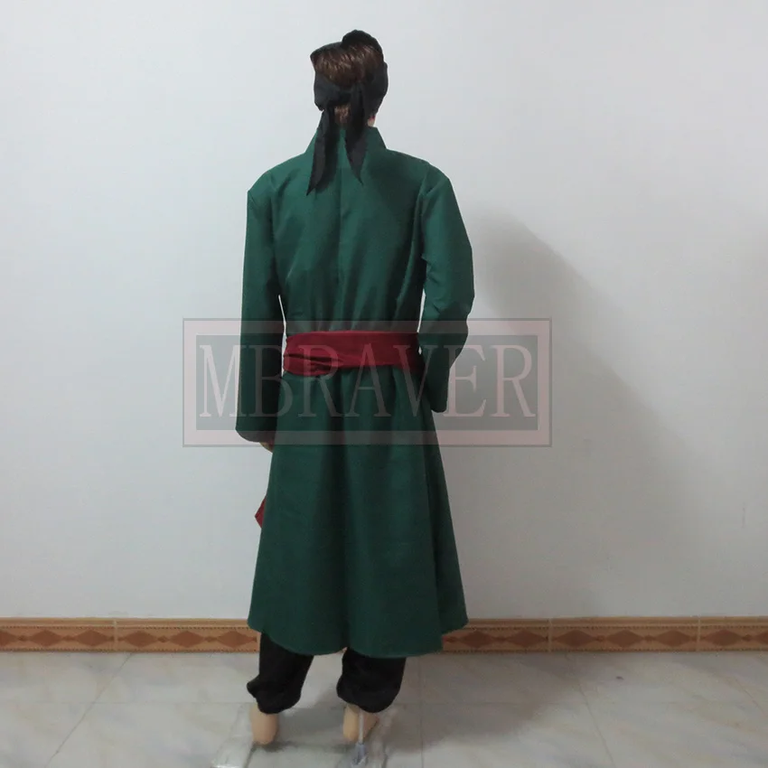 Бесплатная доставка один костюм ророноа Зоро для косплея спустя два года все