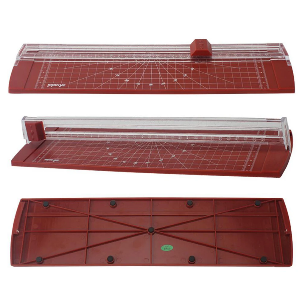 Портативный 12 дюймов A4 триммер для бумаги фото Гильотинный Резак Art Офис