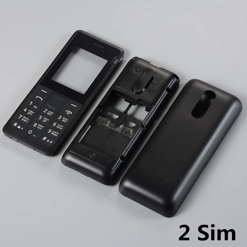 Для Nokia 1060 1070 106 107 Передняя средняя рамка корпуса + задняя крышка аккумулятора