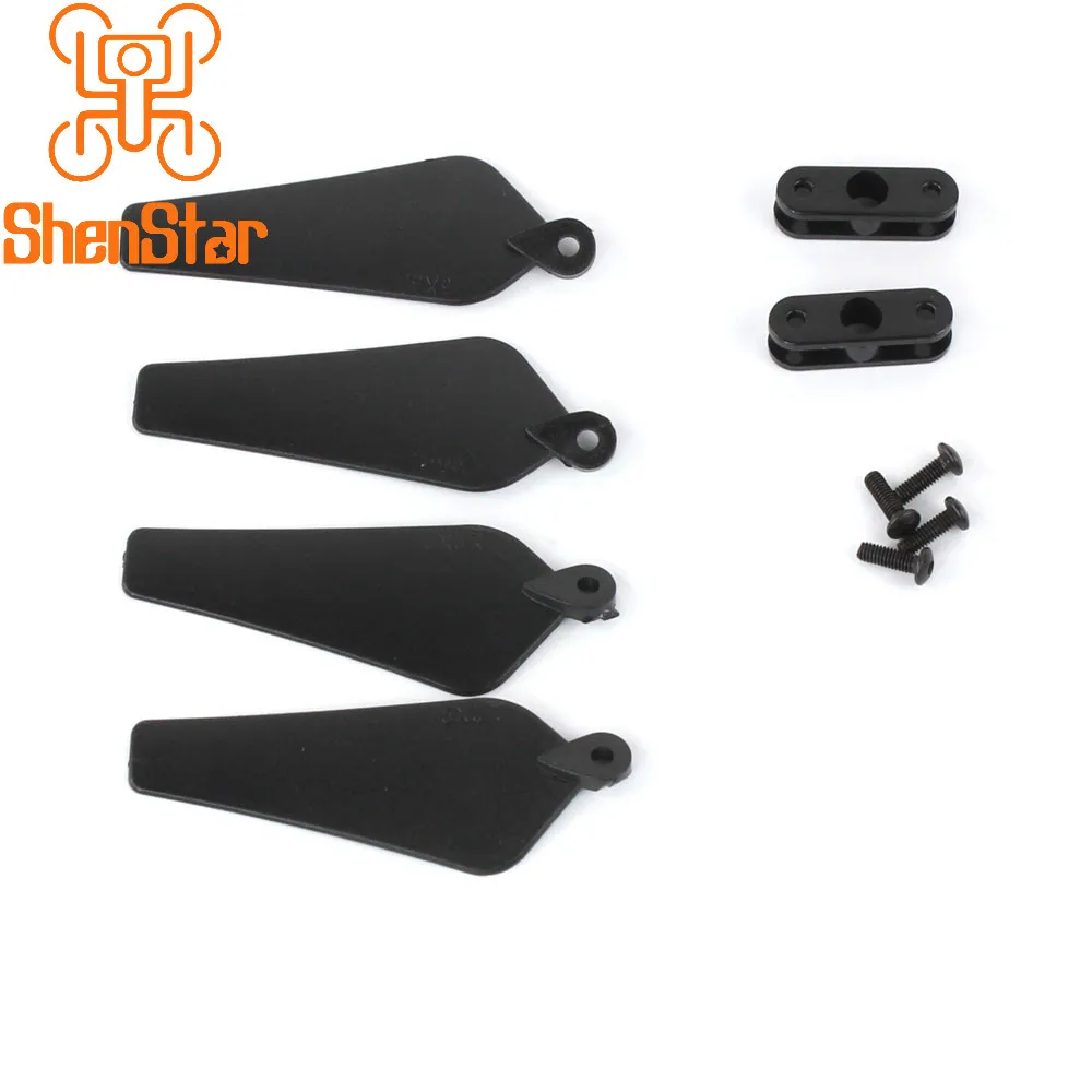 1 пара 5030 L/R 5*3 &quotCW CCW пластиковые складные пропеллеры реквизиты с адаптером для DIY