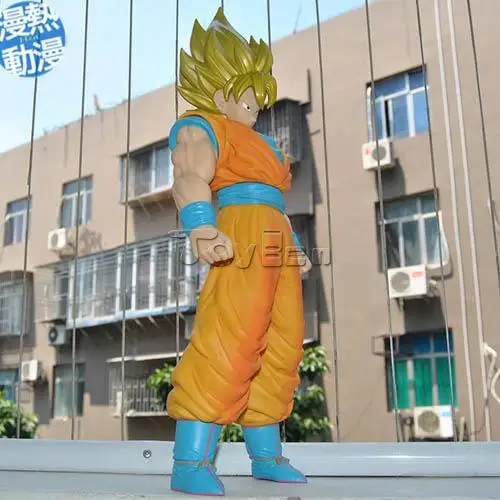 Горячая аниме ПВХ игрушечная фигурка модель Dragonball Z 36 см Супер Saiyan Сон Гоку