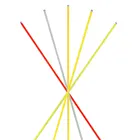 10 шт. 600 мм COB светодиодный светильник Теплый Холодный белый Цвет 12V светодиодный бар светильник s для автомобиля Декор Светильник ing Рабочая лампа DIY 600*6 мм COB лампы