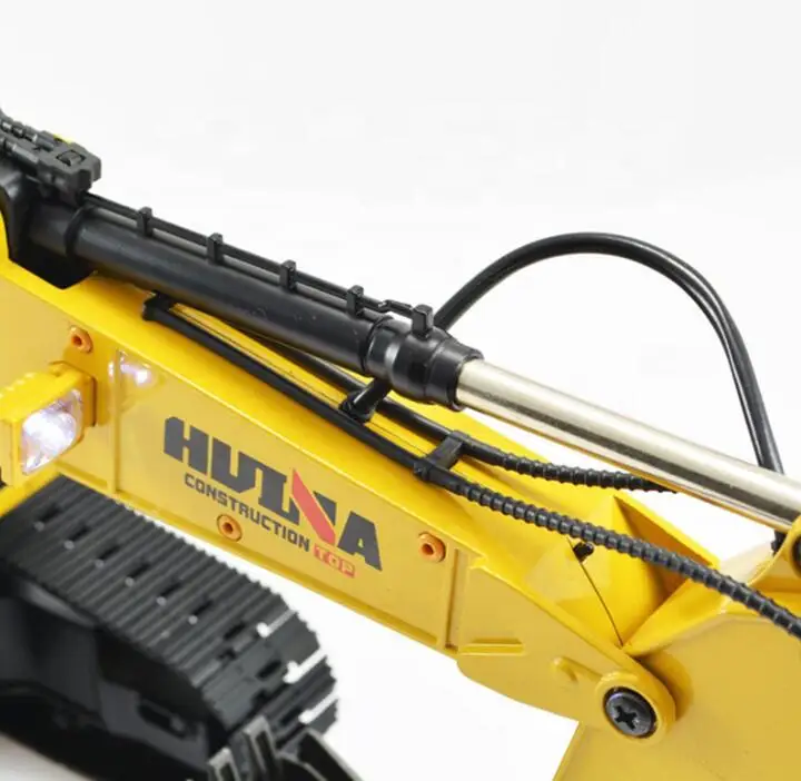 HUINA 580 Hobby Rc гидравлический экскаватор, детская машинка, игрушки для мальчиков, Стайлинг, 23 канала, дорожное строительство, дистанционное управление, грузовик, автомобили