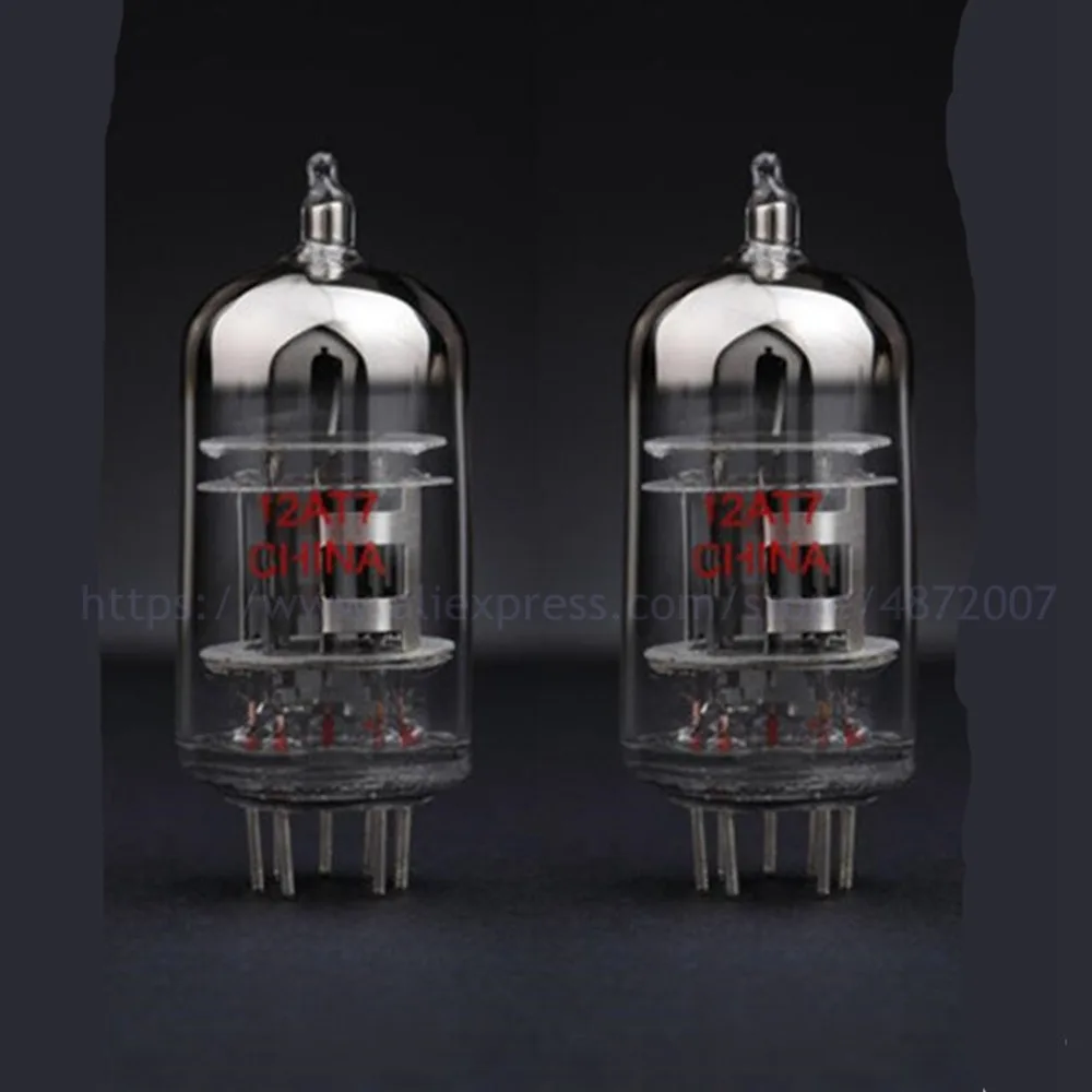 2 шт./лот Shuguang 12AT7 (ECC81 T) усилитель HIFI аудио вакуумных трубок|Усилители мощности| |