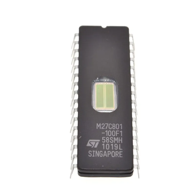 M27C801-100F1 27C801 CDIP-32 IC 10 шт./лот Бесплатная доставка | Электронные компоненты и