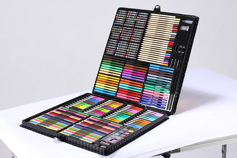 288 шт./компл. детский цветной карандаш набор для рисования маркеры Набор цветных