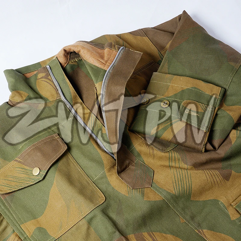 WW2 британская армия SOLIDER Британский 1 й парашютный узор DENISON CAMO SMOCK|Бриджи| |