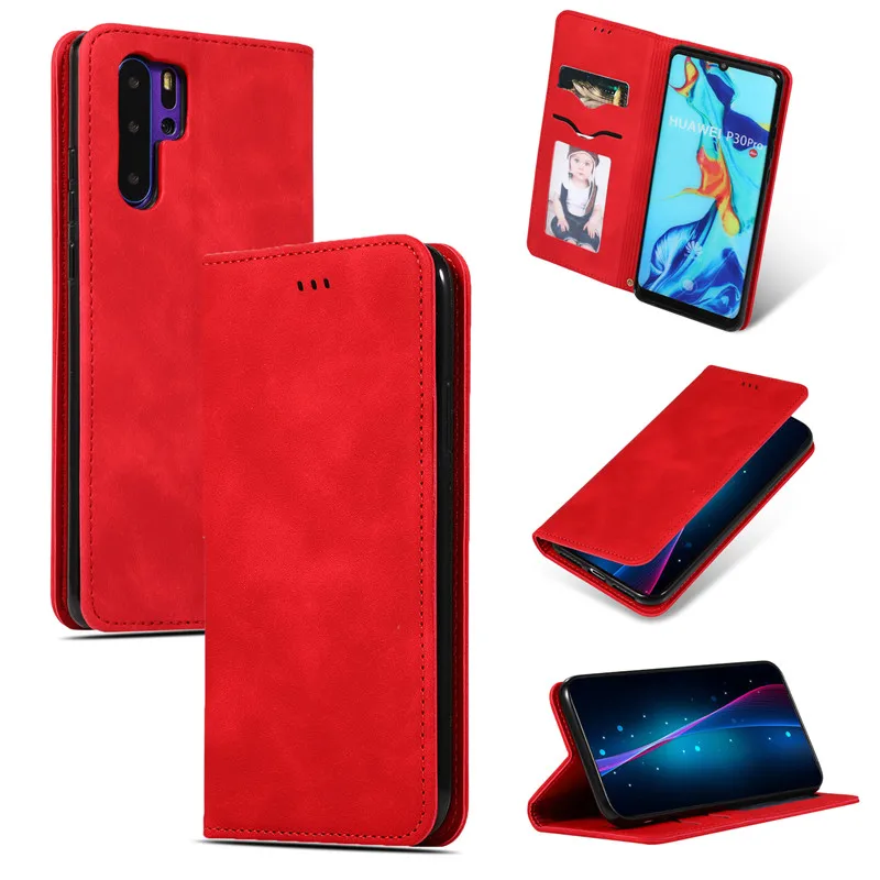 Кожа P30pro Psmart Z Y9 Nova 5 5i флип-кейс для huawei P20 P30 Mate20 Pro Lite Honor 8X20 10i 20i бумажник на магните чехол